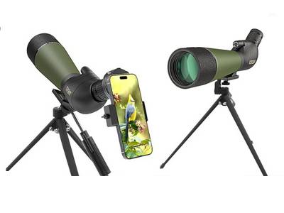 Longue-vue d'observation 20-60x80