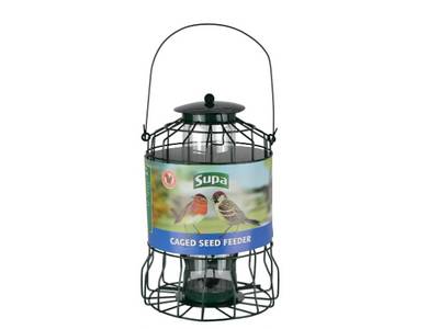 Mangeoire anti-écureuil en métal