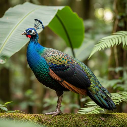 Congo Peafowl