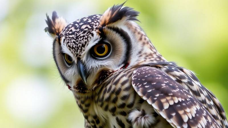 Young Eurasian Eagle-Owl