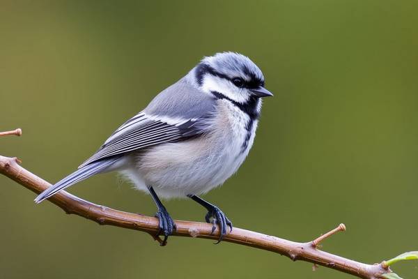 Willow Tit, similar to Marsh Tit but often with a duller cap.