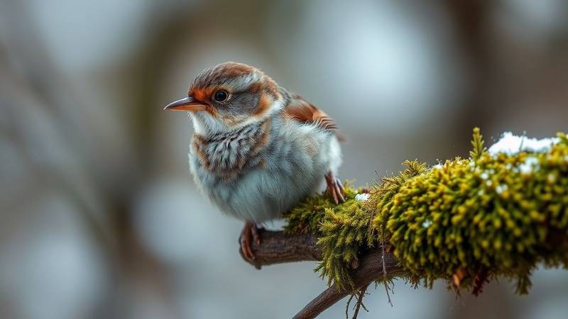 A close-up of a Winter Wren showing its barred plumage and fine bill.